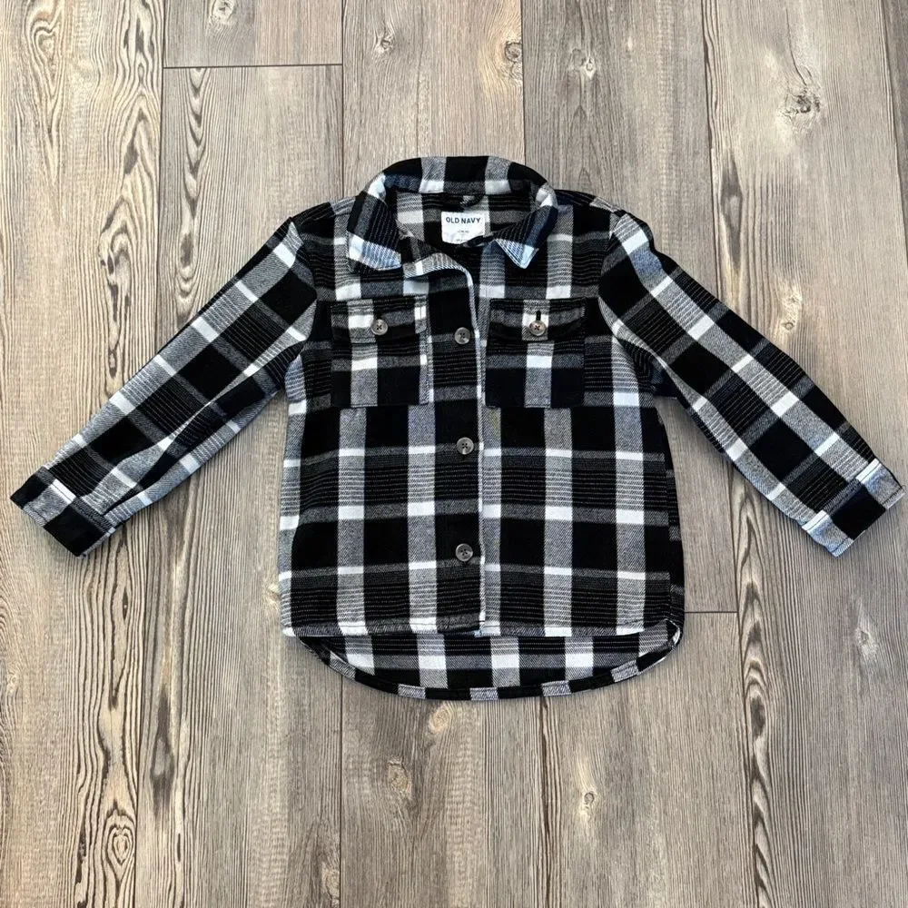 Old Navy flannel plaid Shacket